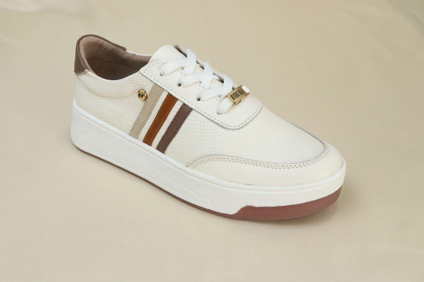 Tenis Kaney Blanco en Cuero